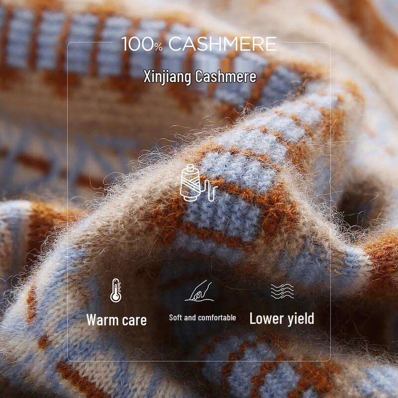 Women's Fair Isle Cashmere Cardigan