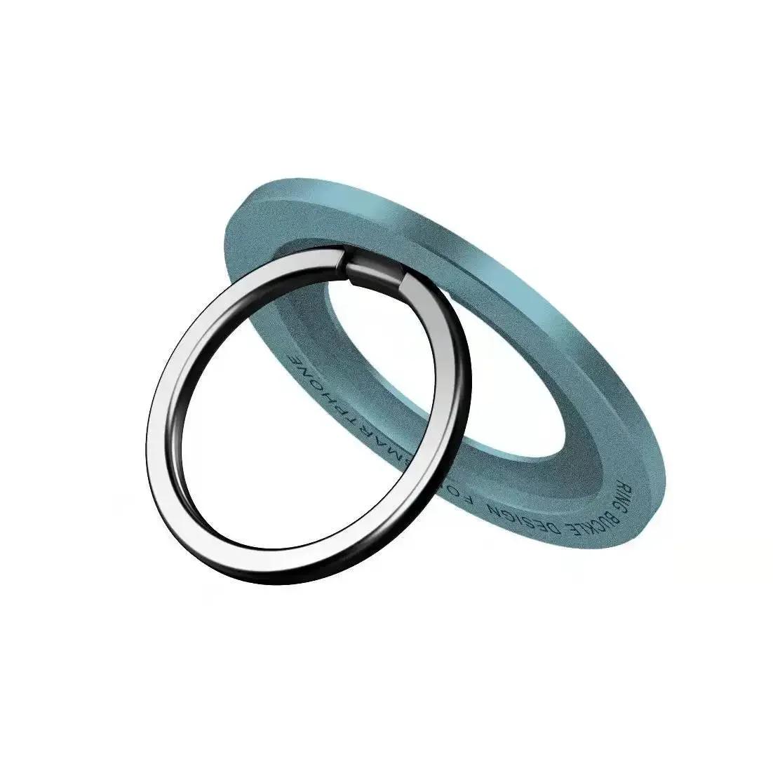 

Magnetic Car Phone Holder Magnet Stand for Kickstand Magnet Grip for iPhone 15 14 13 12 11 Pro Max Finger Ring Holder Stand синій