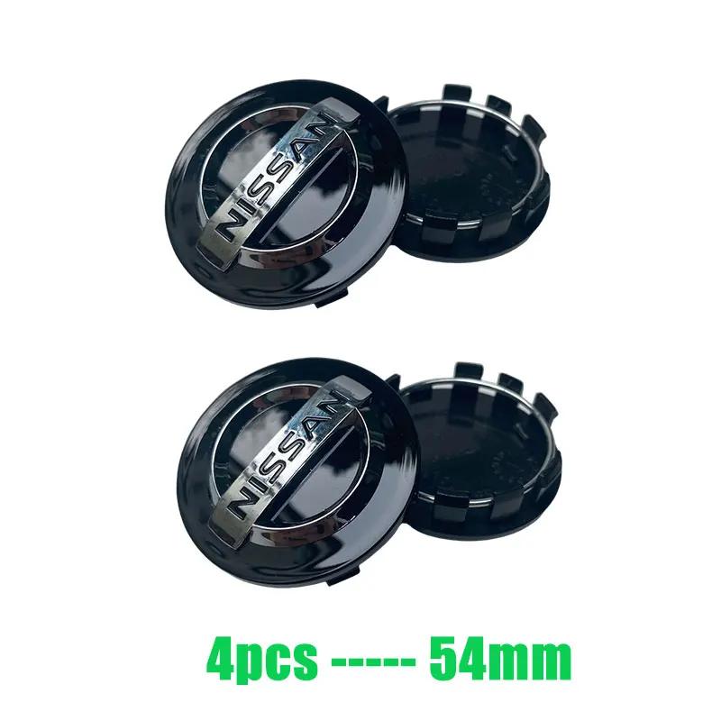 BTRNCK1 4pcs New Car Wheel Hub Center Caps Rims Series Rims Wheels Cover for Nismo Nissan Juke Tiida Teana GTR 350Z 370Z 240SX Fairlady
