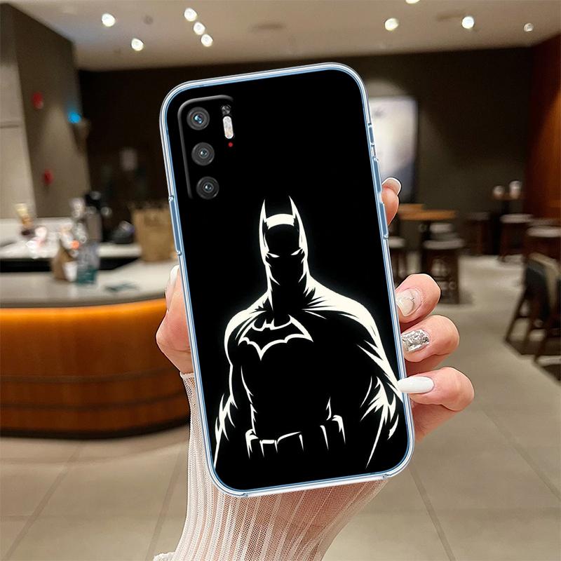 NH7 Batman Transparent Phone Case for LG K22 K30 K40 K40S K41 K42 K50 K50S K51 K51S K52 K61 K62 K71 K92 Q60 Q61 V40 V50 V60