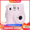 Mini Torba na Aparat PC Kryształowa Osłona Ochronna z Paskiem na Ramię Osłona dla Fujifilm Instax Mini 12 dla Aparatu Instax Mini12