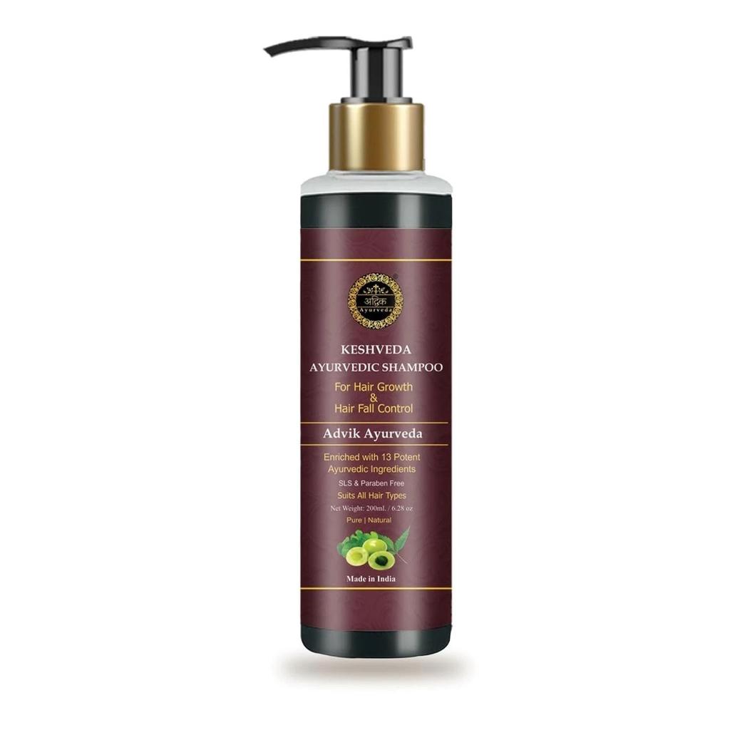 Advik Ayurveda Keshveda Ayurvedic Shampoo 200ml