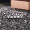 925 Sterling Silver Dainty Minimalist Zircon Charm Anti Tarnish Chain Round Clear Cz Stone Necklace for Women JewelryGood Product