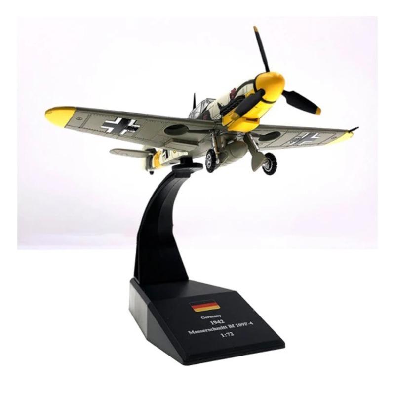 1/72 Scale Diecast Alloy Model German Fighter War Thunder BF109 Military Missile Bomber BF-109 Collect Gifts