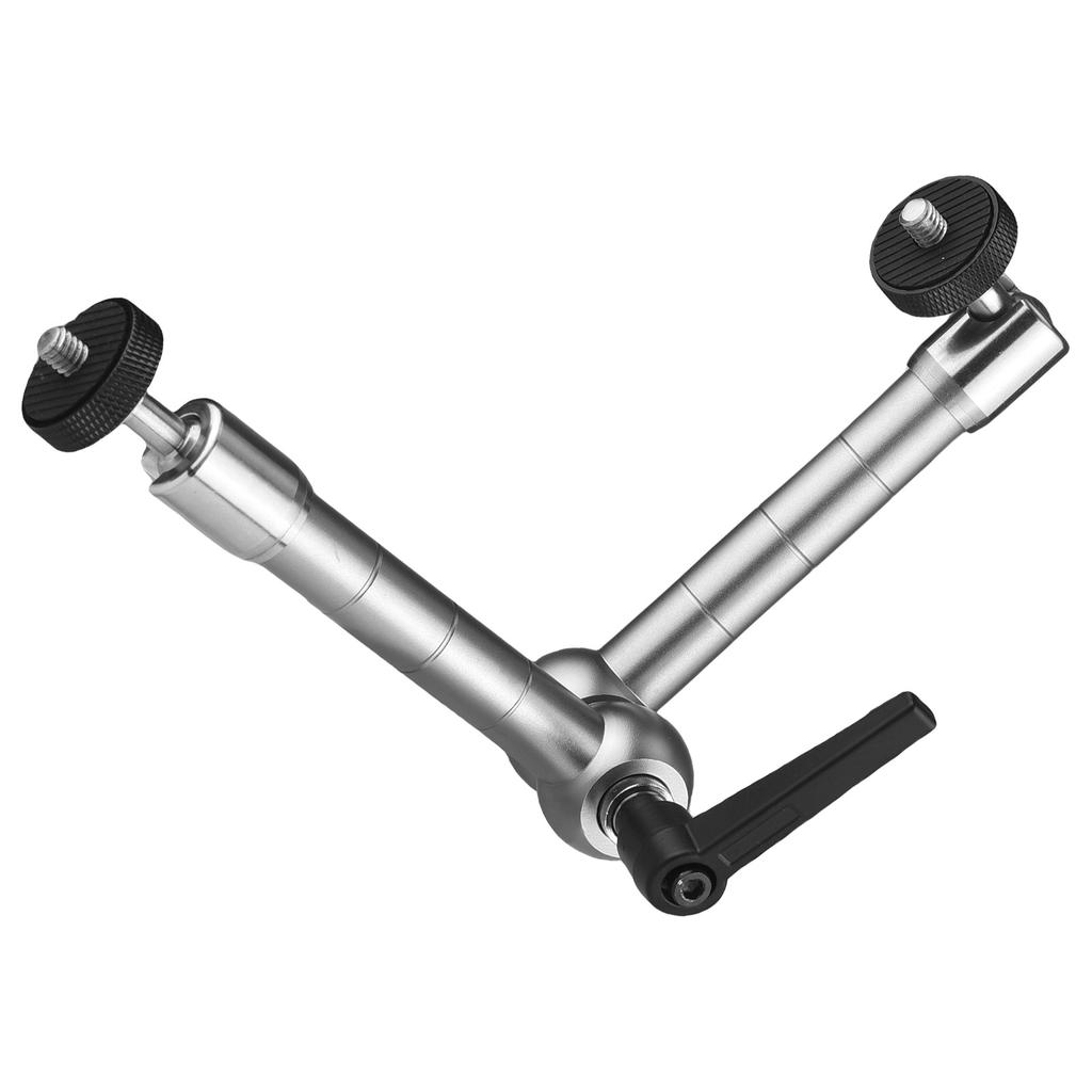 Arm Camera Mount Stainless Steel Monitor Bracket for   Camera Flash LED LCD Display U-shaped   Design Compatible with 1Celsius4 Inch Thr