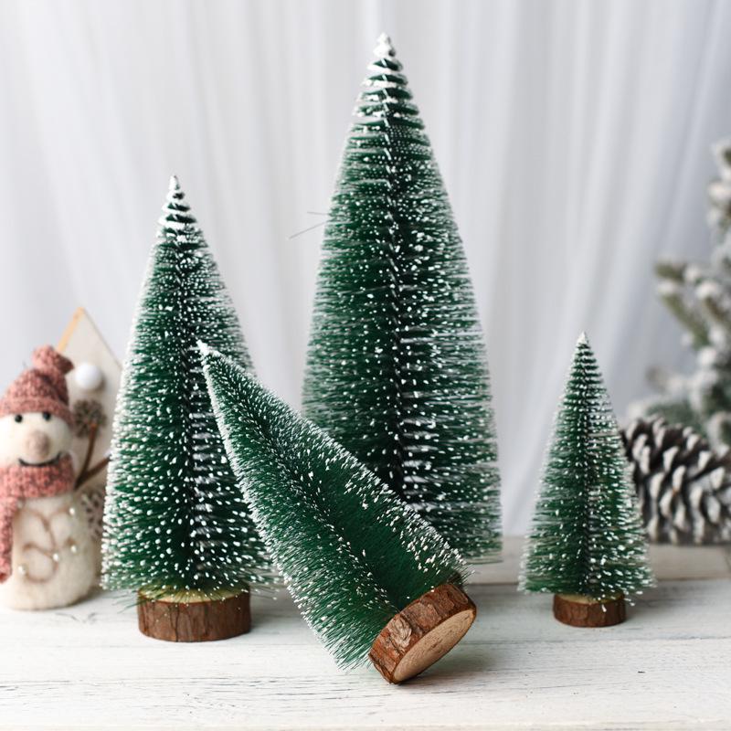 Desktop Cedar Mini Christmas Tree - Festive Display and Gift Decor