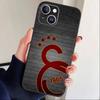 Coque de téléphone classique Galatasaray S-SK1905 Pour iPhone 16,15,14,13,12,17,Pro Max,Plus Coque en Silicone Noir