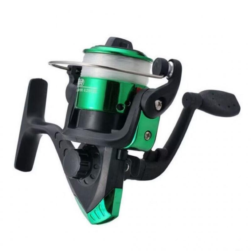 200 Type Compact Spinning Reel with Rocker Arm & Bearing - Ideal for Sea Fishing