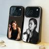 L-LingLing Kwong Thailand Phone Case For iPhone17,16,15,14,13,12,11,Pro,MAX Gray Matte Silicone Black Cover