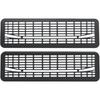 LUCKEASY 2PCS Floor Air Flow Vent Grille Protection for Tesla Model Y Juniper 2025 2026 Air Vent Cover Rear Under Seat Air Condition Outlet Grille