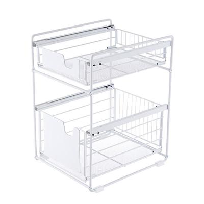 Rolling Pull-Out Under-Sink Organizer