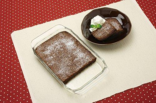 Iwaki Heat-Resistant Glass Oven Toaster Dish/Gratin Dish, 700ml, Basic, Set of 2 (KSKC3850-2)