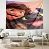 Dragon Print Tapestry, Backdrop, Easy Setup, Ideal for Bedroom, Office & Living Room, with Aesthetic Wall Hanging Decor.