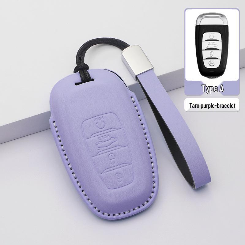 Key Cover and Buckle for Hongqi: HS5, H5, H9, HS7, H6, HS3, HQ9, and EH7 Models