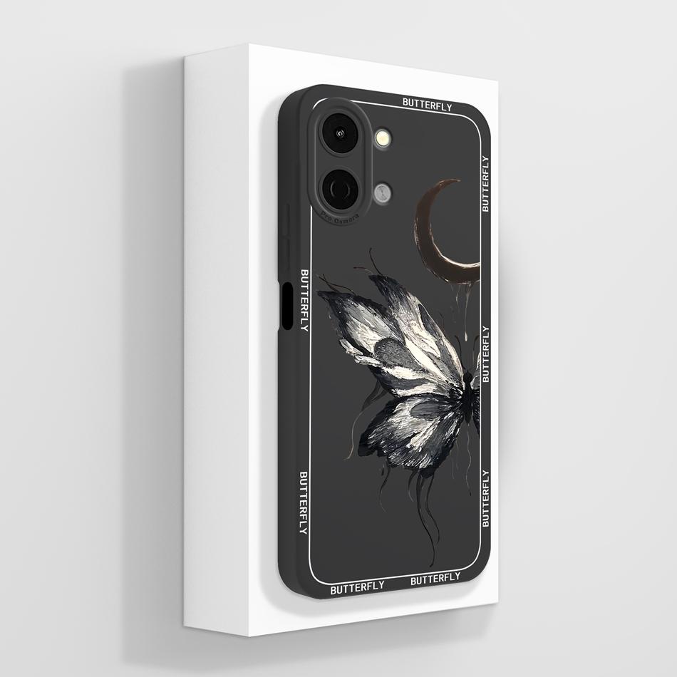 For Tecno Spark Go 3 / Pop 20 Case Creative Design Lightweight Phone Funda For Tecno SparkGo3 / POP20 Soft Liquid Silicone Shell