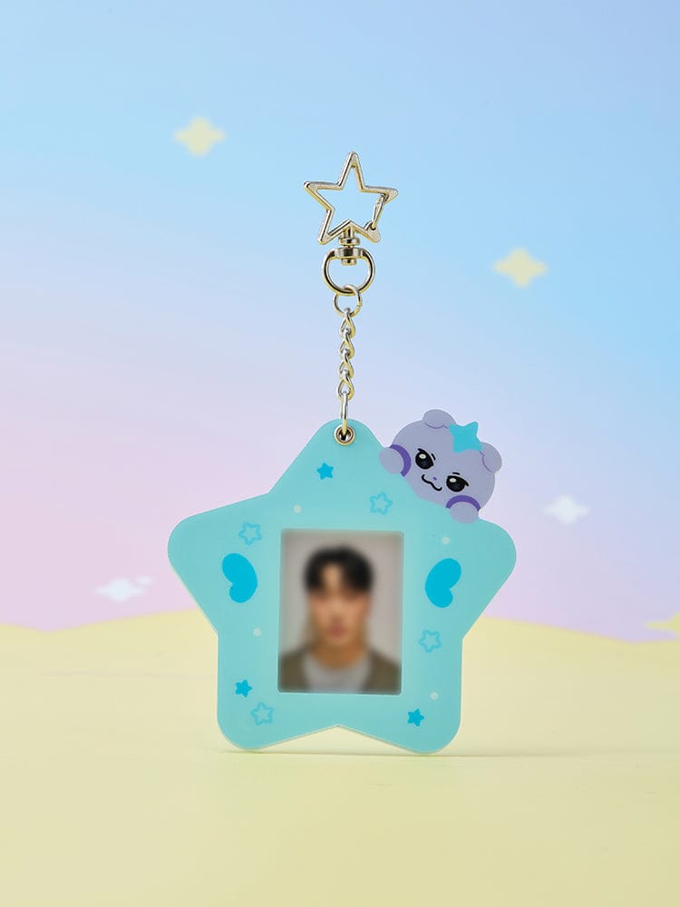 ATEEZ Mighteez Wonder Room official MD ID Photo Holder Keyring | K-POP Collectible Goods