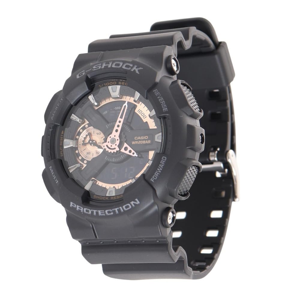 

Часы Casio Rose Gold Series Black G-Shock, GA-110RG-1AJF,