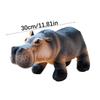 Hippo Plush Soft Hippo Stuffed Animal Pillow Pygmy Hippo Plush Doll Plushies Stuffed Animal Pillow For Kids Boys Girls Room Home