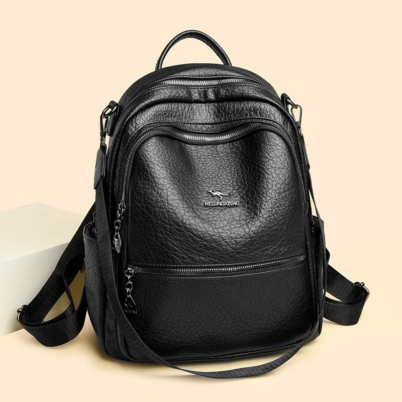 Schoolbag Backpack for Women 1011 New Style Stylish Versatile Large Capacity Student School Bag with a Premium Outdoor Travel Backpack