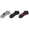 Pack of DEO Plain Logo Socks with Odor Control and Arch Support Fukusuke [Adidas] 3-Pair Sneaker-Length -