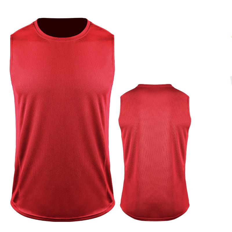 Pánské tílko na běhání do posilovny bez rukávů Joggerová tílka Tréninkový badminton Prodyšné Sportovní rychleschnoucí tričko S M L XL XXL 3XL 4XL