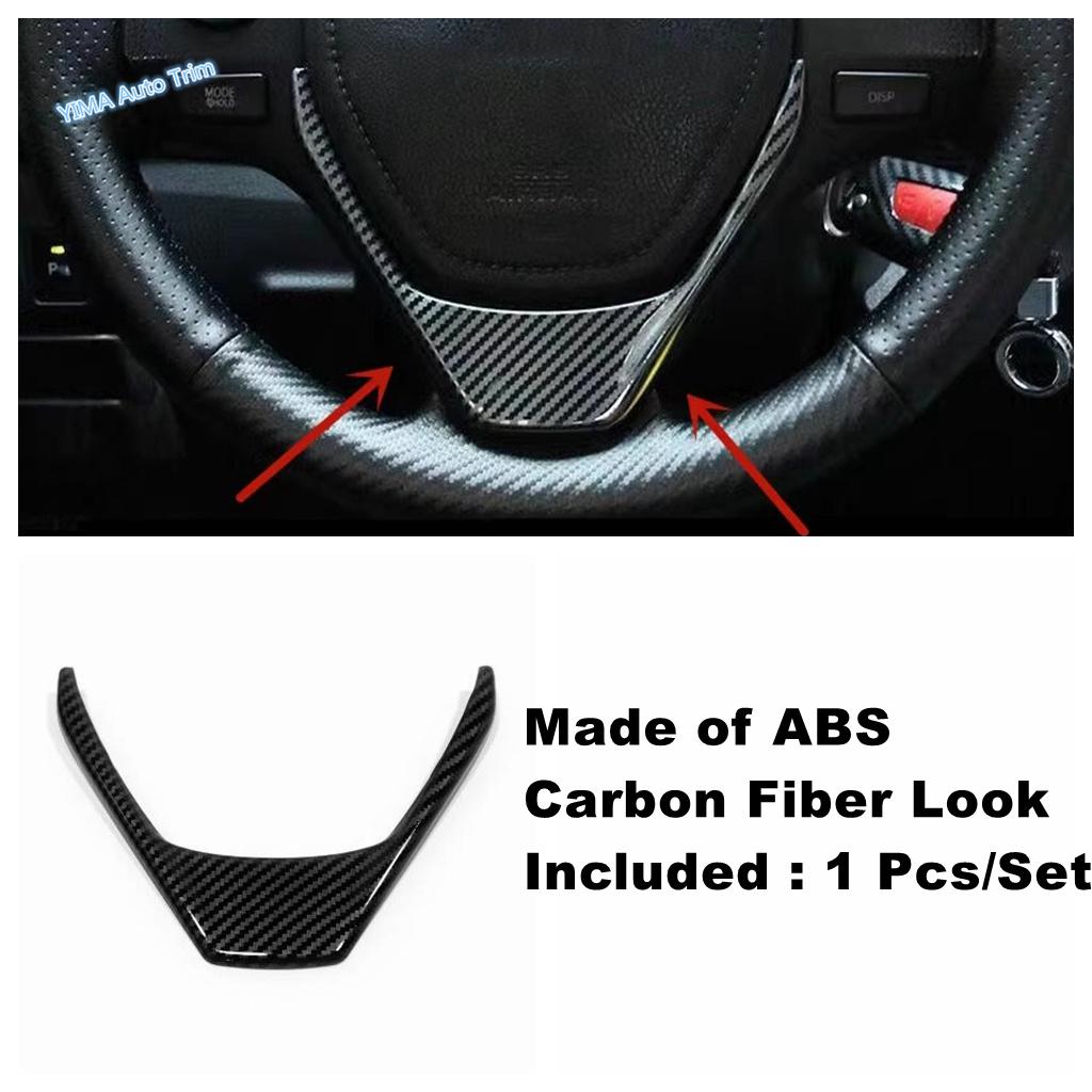 Steering wheel cover Decorative steering wheel patch car accessories trim Fit For Toyota Corolla 2014 - 2018 / RAV4 2014 - 2018