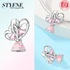 Charm Bead Charms Plata Originales Pink Bouquet House Bead Charms Ideal For Charm Bead Charms copper Bracelets Bead Charms Jewellery Making Womens Gi