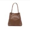 Torebka damska ze skóry naturalnej, duża pojemność, torba na ramię do dojazdów do pracy