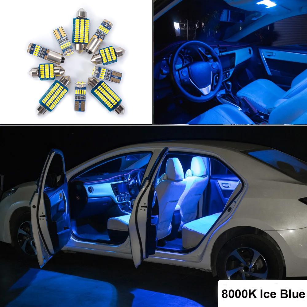 Canbus Reading Vanity Mirror Bulbs For Dodge Ram 1500 1994-2017 2018 2019 2020 LED Interior Map Dome Light Kit Car Accessories 1994-2002 7PCS