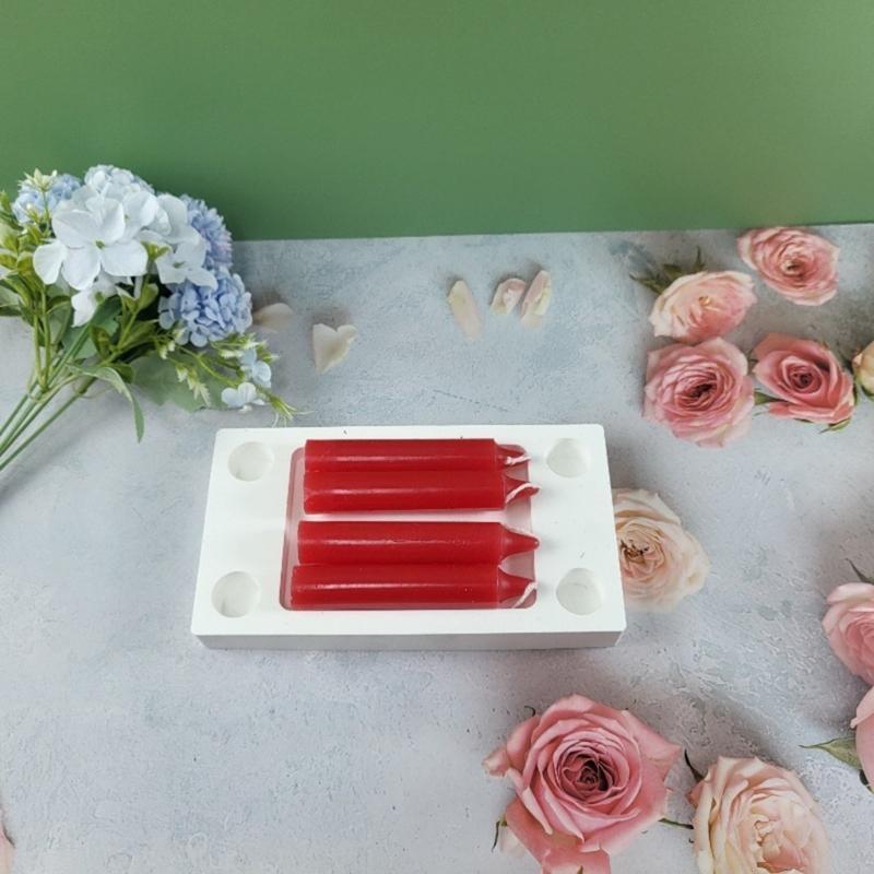 Rectangle Stand Base Molds for Making Pillar Holder