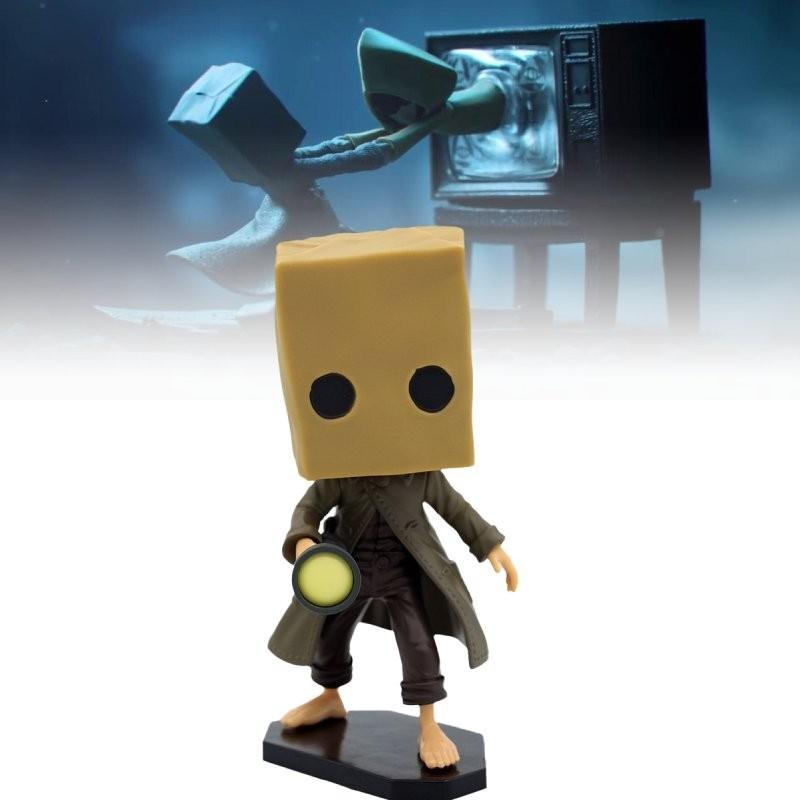 Atemberaubende Little Nightmares Sechs und Mono Actionfiguren PVC Sammlerstücke für Halloween