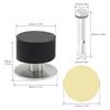 Floor Mount Heavy Duty Door Stopper Sound Dampening Includes Stickers Expansion Bolts Universal Home Office