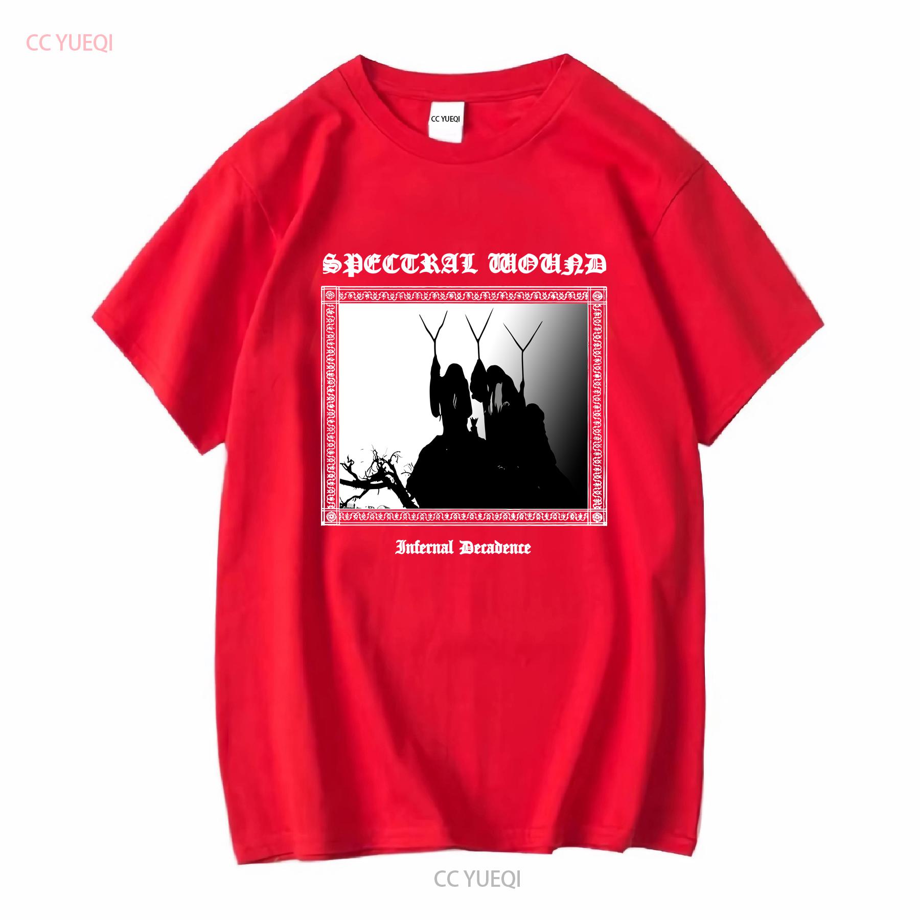 Spectral Wound Infernal Decadence Classic Essential T Shirt long or short sleeves vintage Washed Comfortable Stretched Stylish S