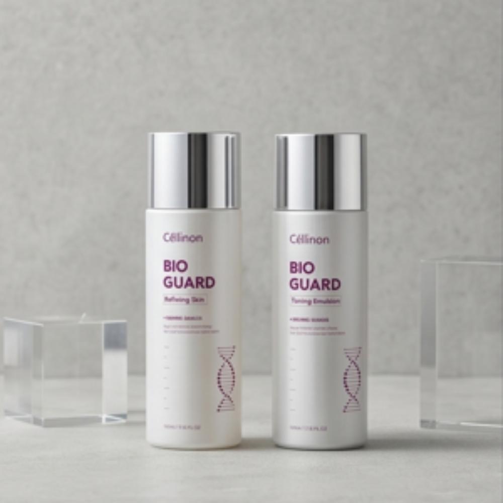 Celltrion Skincare / Celinon Bio Guard Lifting Skincare 7-elementowy Pełny Zestaw / Całościowy System Przeciwstarzeniowy / Zestaw / Z Korei