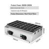 Commercial Electric 32-Hole Red Bean Cake and Egg Burger Machine