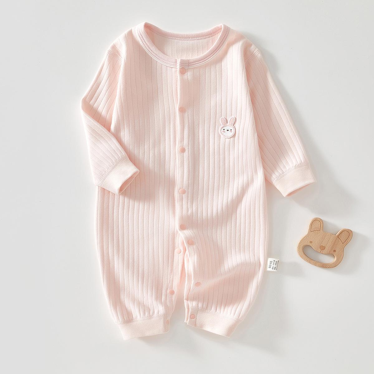 

Baby Long Sleeve Romper Pure Cotton Seamless Newborn Infant Pajamas Spring Autumn Lightweight Crawling Clothes 59