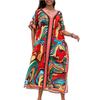Women's Dress, Colorful Floral Prints, Vacation Loose Robe, Bikini, Sun-protective Smock