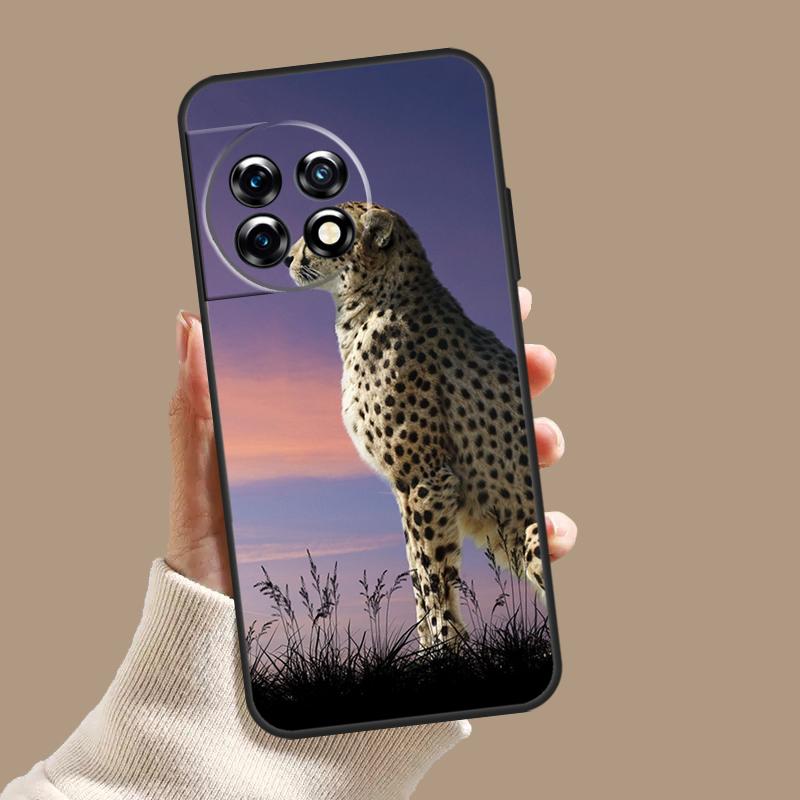 Cheetah Panther Snow Cheetah Case For OnePlus Nord 5 CE 3 4 Lite N20 N30 OnePlus 15 13 12 11 8 9 10 Pro 10T 13T 13R Cover