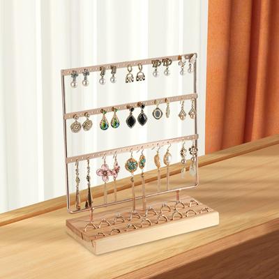 Earring Holder Jewelry Organizer Necklace Bracelet Display Stand for