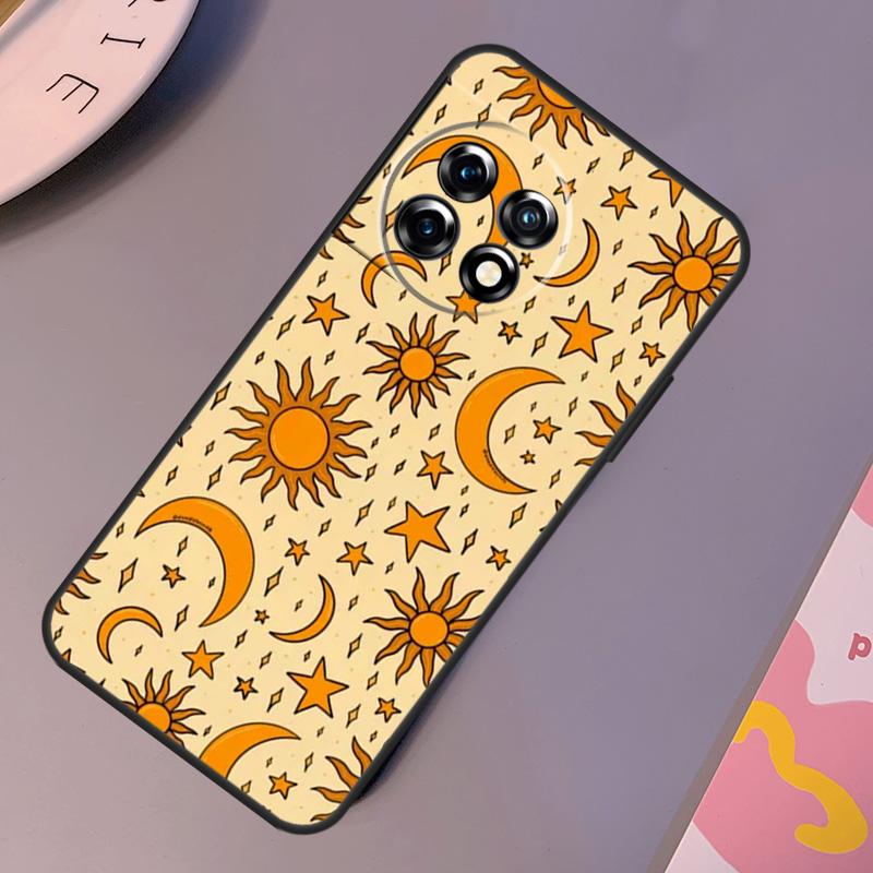 Sun Moons Star Signs Celestial Case For OnePlus 12R 10T 10R 9RT 9 10 Pro OnePlus 12 11 Nord 3 2T CE 2 Lite N20 N10 Cover