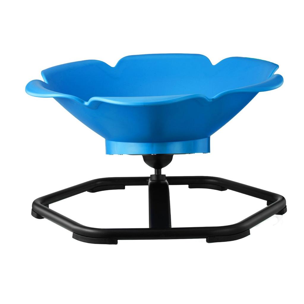 Kids Swivel Chair, 220 Lbs Capacity, Cylinder Shape Sensory Spinning Chair, Autistic Kids Sensory Toy Seat with Non-Slip Metal Base, Toddler Sit &