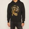 VERSACE JEANS COUTURE Hooded Sweatshirt Spring Fall Men's Black B7GZA7EC-30310-K42