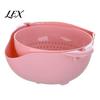 Vegetable Fruit Cleaning Tool Double Layer Washing Basket, Multifunctional Draining Detachable Drainer Bowl & Colander, Strainer for Kitchen