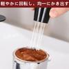 EsiFare WDT Tool Espresso Needle, 0.25mm Needle, 12-Piece Stainless Steel Espresso Needle Dispenser, Espresso Coffee Stirring Tool with Stand,