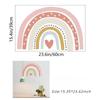 Bohemian Rainbow Wall Stickers Self Adhesive Wholesale Instagram Nordic Children's Room Decoration Stickers
