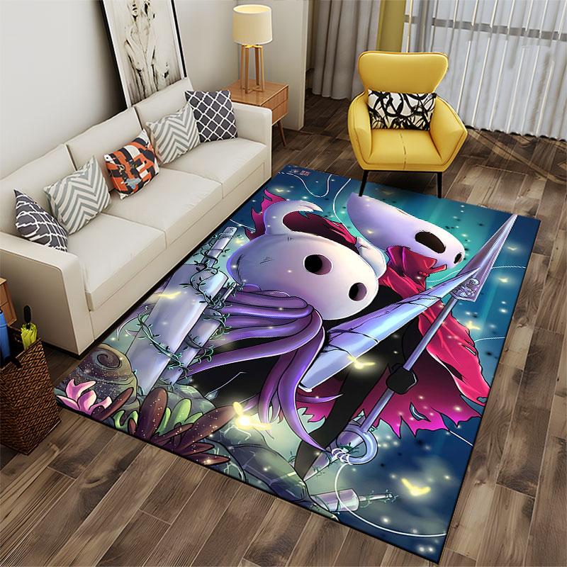 Hollow Knight-Inspired Artwork Suitable As a Non-slip Mat for the Living Room or Bedroom Sofa
