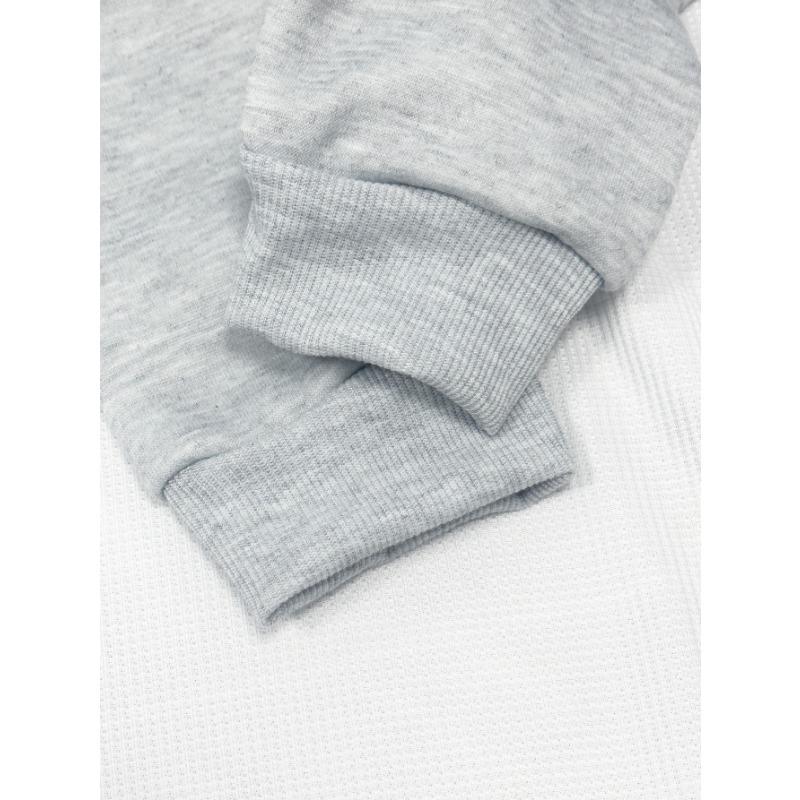 European Sizes Girls' Round Neck Hoodie, Fashion Print Top.