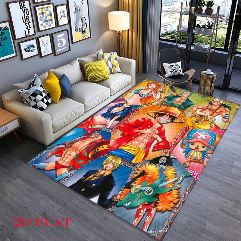 Cute Anime Pink Top Hat Print Carpet Printing Suitable For All Seasons Protective Pad Room Doormat