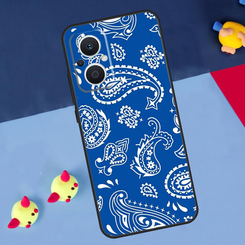 Royal Bandana Paisley For OPPO Reno 14 13 12 11 10 Pro 8T 11F 12F 13F 14F 7 8 Lite OPPO Find X8 X6 X5 X9 Pro Case