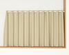 Light Blocking Cafe Bonded Insulated and 5346 Sand Gray 190cm Wide X 70cm Single Thick Wide, 100% Curtain, Fabric, Soundproof, "Connor" IV, Long,